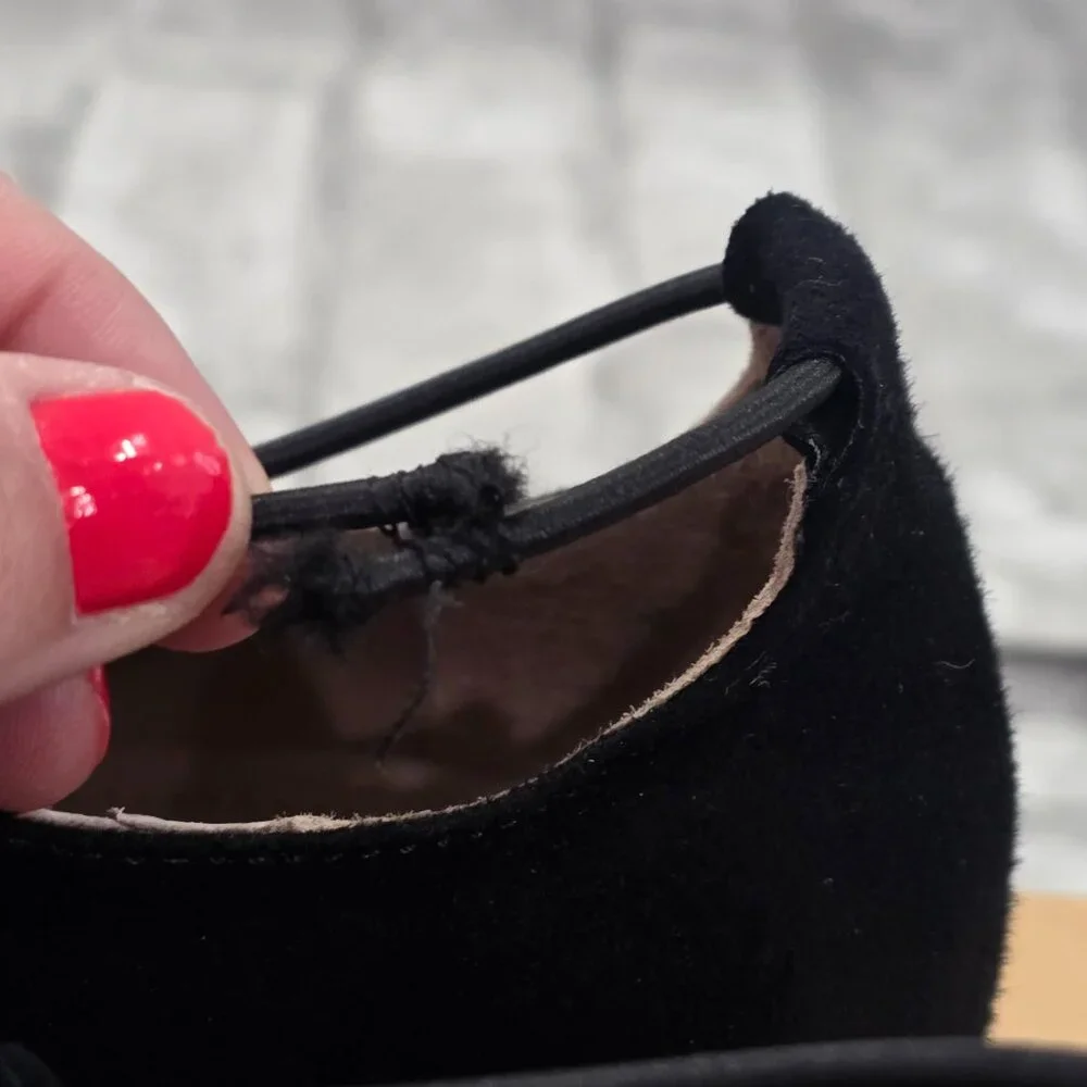 Lazio Collezione Women Size‎ 37 UK, US 6.5 Minerva Black Lace Up Flats